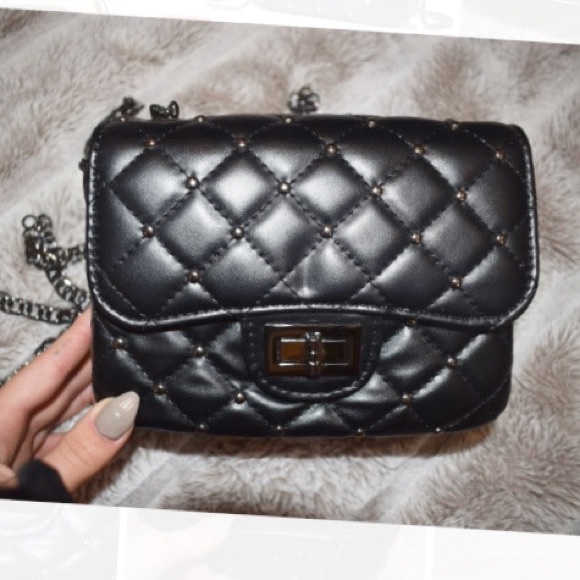 Handbags - Cross-Body Vegan Leather Shoulder Bag